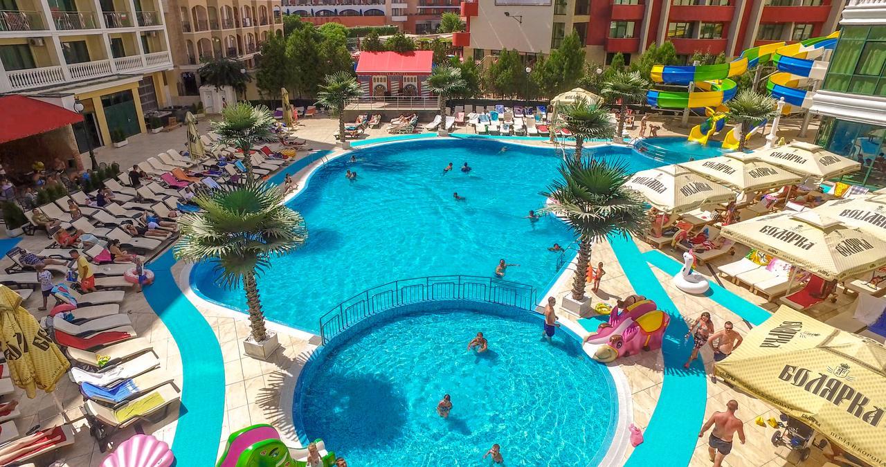 Planeta Hotel & Aquapark Free Beach Access Pantai Sunny Luaran gambar The Aqua Park